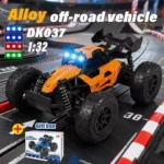 1:32 Fast LOSI Style Mini Remote Control Truck 20Km/H 2.4GHz Racing Drift RC Car with LED Light Perfect Present for Festival Toy