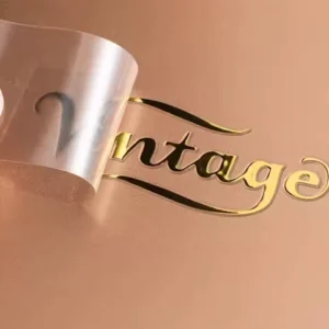 100PCS Custom 3D Transfer Sticker Shiny Gold Silver Transfer Sticker Brand Company Logo Wedding Personalized Transfer Stickers