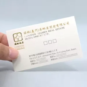 100PCS Textured Paper Business Cards for Custom High-end Business Card Art Paper Thanks Card Greetings Christmas Invitations