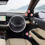 1Pair 300W Car Stereo Speakers Music Car Tweeters Car Audio Silk Film Speaker Boxes High-Pitched Modificat Tweeter Loudspeaker