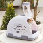 1pc Portable on-the-go Shipping Box Pet Airline Bag It Can Be Ventilated and Surrounded Caravan Bag Hand-held Pet Car Artifact