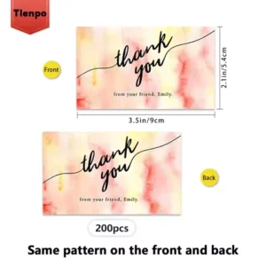 200pcs, Custom Business Cards/Cards, Business Cards, Desktop Business Cards, Thank You Cards, Business Cards