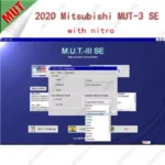 2023 for Mitsubishi MUT-3 SE MUT3 2021 Diagnostic and Programming MUT 3 MUT III Software + Nitro