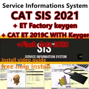 2023 hot sell EPC Repair Software 2021.1 SIS for red Caterpillar CAT Service Information System+ET 2019C+ET Factory Keygen+ flas