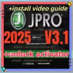 2025 JPRO Commercial Fleet Diagnostics 2025 v3.1 / 2022V2+unlocked keygen+ free help install + install vide