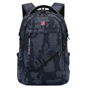 2025 New Waterproof Man Backpack Fit 17inch Laptop USB Charging Backpack Women Oxford Travel Male Bag Vintage School Bag Mochila