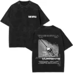 2025 Washed Vintage Tame Impala Graphic Print T-shirts Men's Clothing Pop Rock Band T-shirt Men Women Fashion Retro T Shirt