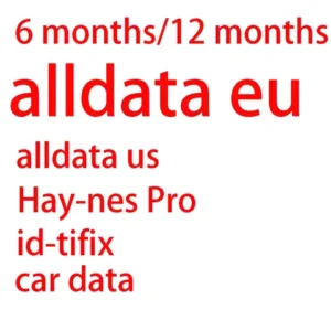 2026 Alldata EU Online Account for Car Repair Software for All data Car Data hay-nes pro Identi-fix Support Mobile/PC Login