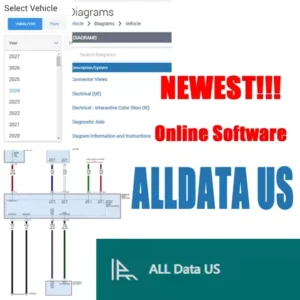 2026 Alldata US Full Version Online Login Account Wiring Diagrams Repair Software All Data Workshop Repair Essential Tool