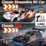 2026 Drift RC Car 1:24 Scale 2.4Gh Remote Control 4WD Auto RC Per Toy With Cool Lighting 25KM/H Kid Adults Perfect Birthday Gift