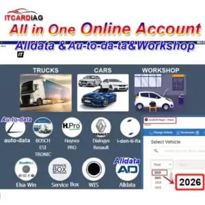 2026 Online Account for Auto-data Auto Data Alldata All Data Workshop Haynes PRO WIS Service Box Workshop Repair Software