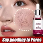 2495 Shrink Pores Serum Salicylic Fruit Acid Face Remove Blackheads Oil Control Gel Whitening Moisturizing Smooth Skin Care Pro