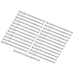 25 Pcs/set Door Handle Fixing Screw Door Handle Bolt Through Fixings For M3 Door Handle Knobs Door Lock Metal Screws Hardware