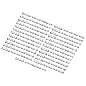 25 Pcs/set Door Handle Fixing Screw Door Handle Bolt Through Fixings For M3 Door Handle Knobs Door Lock Metal Screws Hardware