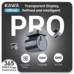 2K KAWA MINI 3 Pro Cameras for Car DVR Tiny Dash Cam 24 Parking Auto Video Recorder WiFi APP Voice Control Car dashcam