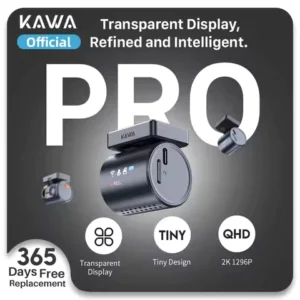 2K KAWA MINI 3 Pro Cameras for Car DVR Tiny Dash Cam 24 Parking Auto Video Recorder WiFi APP Voice Control Car dashcam