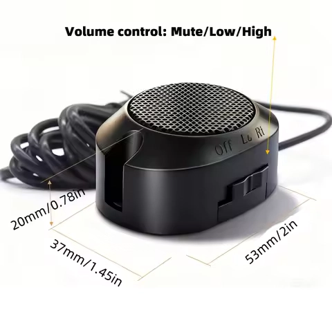 2Pin Active Audio Parking Sensors Speakers Alarm Horns Vehicle 8Ω 0.5W Accessories Buzzer Alert for Car Radar Parking Sensors