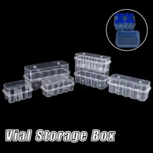 3ml Peptide Case Peptide Storage Box Peptides Case Vial Storage Boxes Clear Box for Peptides Transparent Peptides Storage Case