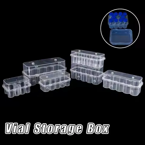 3ml Peptide Case Peptide Storage Box Peptides Case Vial Storage Boxes Clear Box for Peptides Transparent Peptides Storage Case