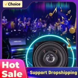 4/5/6 Inch Automobile Audio HiFi Music 12V 2 Way Auto Audio Loudspeaker 4 Ohms Full Range Frequency Auto Audio 300W/400W/500W