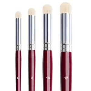 4Pcs Dry Brush Miniature Painting Drybrush Set, Professional Modellers Miniature Paint Brushes for Figurines Painting