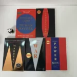 5 Books/set The 48 Laws of Power The Law of Focused Energy Concise Temptation Series 5 Volumes English Version Libros Livros
