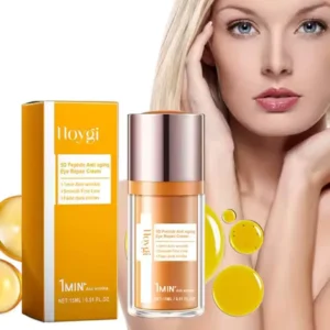 5D Peptide Eye Cream - Anti-Aging, Dark Circle & Wrinkle Treatment, Hydrating & Firming Eye Care, 15ml