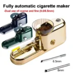 6.5/8 mm Tube and Pre Roll Cones Automatic Cigarette Rolling MachineElectric Tobacco Filling Machine Joint Cigarette Accessories