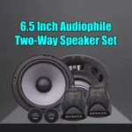 6.5 Inch Car Speakers Set RMS 80W High Power 2-Way Full Range Frequency Automotive Audio Bass Speakers Car Audio Modification