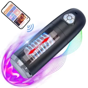 6 in1 AutomaticTelescopic Rotation Masturbator Cup App Control Pocket Pussy Penis Blowjob Machine Sex Toys for Adults Men