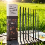 8-piece pure Black Imitation Gray Squirrel Hair Paintbrush Set With Round Tips, Specialized For Watercolor And Acrylic painting