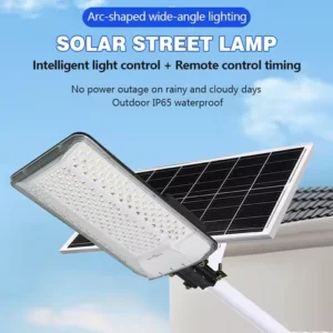 8000W Solar Light Solar Street Lamp Outdoor IP67 Dusk to Dawn Solar Powered Road Light for Garden/Parking-Lot/Driveway