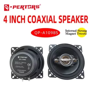 A Pair of 4" Coaxial Speaker 4-Way 350W Max Music Power Subwoofer Nominal Power 35W Impedance 4 Ohms for Audio Systems
