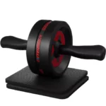 Ab Roller Wheel for Abs Workout - Abdominal Exercise Equipment with 2 Knee Pads for Home Gym, Core Strength Training, Fitness Eq