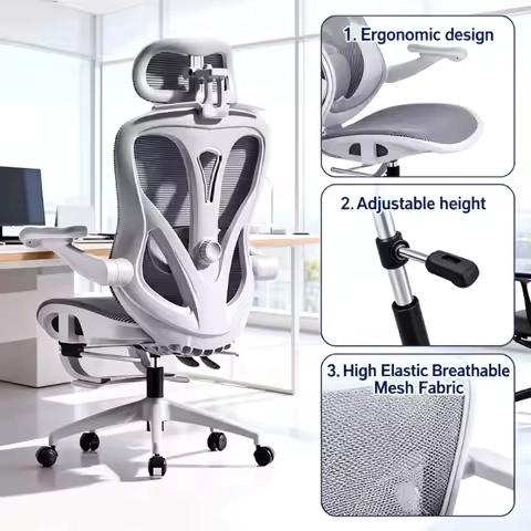 Adjustable Comfortable Ergonomic Chair Computer Chair Sedentary Not Tired Backrest Headrest Silla Gamer Office Furniture