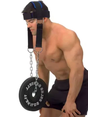Adjustable Neck Power Training Strap Head Harness for Body Strength Exercise Weight Bearing Cap for Gym Fitness Training