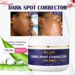 AILKE Double Glutathione Dark Spots Remover Face Cream, For Armpit, Elbows, Legs, White Spots, Age Spots, Sun Spots, Freckles