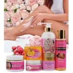 AILKE Natural Skin Brightening Set for All Skin Types, Cleaning, Dark Spots and Acne Removal, Boost Radiance, Organic, Vegan