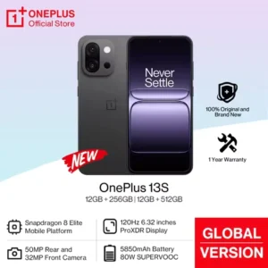 All-New OnePlus 13S Global Version Smartphone Snapdragon 8 Elite 6.32â 120Hz ProXDR Display 5850mAh 80W SUPERVOC Fast Charging