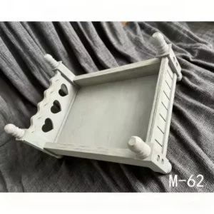 Assembled Small Wooden Bed Newborn Photography Props Studio Baby Photo Posing Decoration Furniture Ideal Fotografia Accessories