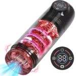 Automatic Male Masturbator Cup 7 Sucking Rotating Licking Modes Pocket Pussy Stroker Blowjob Penis Pump Sex Toys For Men