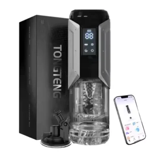 Automatic Male Masturbator Stroker with 7 Sucking Thrusting Rotating Licking Adult Pocket Pussy Mens Sex Toy Blowjob Sex Machine