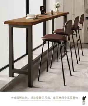 Balcony Bedroom Bar Table Domestic Solid Wood Long Wine The Window Bar Table Senior Bistro Furniture Muebles De Cocina FYBT