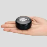 Black Aluminum Alloy Mini Tobacco Storage Personalized Custom LOGO Metal Herb Container Airtight Case PillCoin Earrings Box