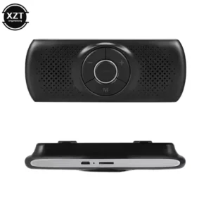 Car Kit Handsfree Speakerphone Sun Visor Speaker for Phone Smartphones Car Charger Hands Free Bluetooth Music Player Car Kit