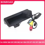 Cars Reverse Backup Trunk Handle Parking Camera For BMW 3/ 5 Series X5 X6 X1 E84 E39 E60 E70 E71 E82 E90 F10 720P Rearview