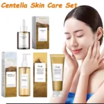 Centella Skin Care Set Centella Serum Face Wash Cleansing Oil Facial Care Set Soothing Refreshing Smooth Glowing Face Essence