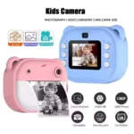 Children Kids Camera Instant Print Mini Digital Video Camera for Kids 1080P Screen Print Thermal Paper +32G Memory Card