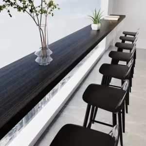 Cocktails Club Bar Table Outdoor Kitchen Bistro Wood Bar Table Counter Coffee Garden Restaurant Long Furniture Tavolo Dj FYBT