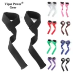 Cotton Weightlifting Straps, Strength Training Power Lifting Strap,Adjustable,Non-slip,Gym Fitness,Sports Grip Band